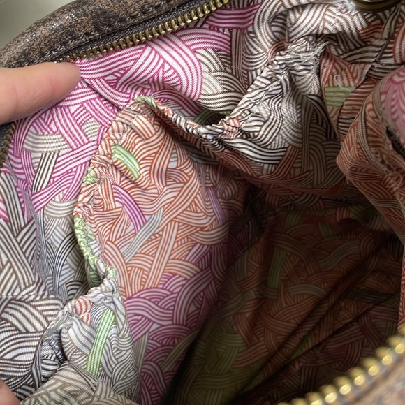 The Sak Genuine Leather Crossbody Bag Beautiful Brown - Picture 15 of 16